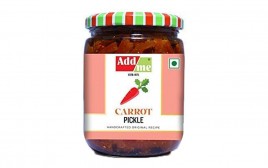 Add me Carrot Pickle   Glass Jar  500 grams